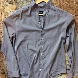 Giorgio Armani mandarin collar dress shirt